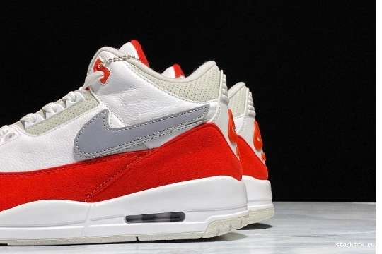 JORDAN WHITE CJ0939-100 RETRO RED TINKER 3 CJ0939-100 UNIVERSITY AIR 0813